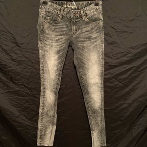 Acid wash jeans